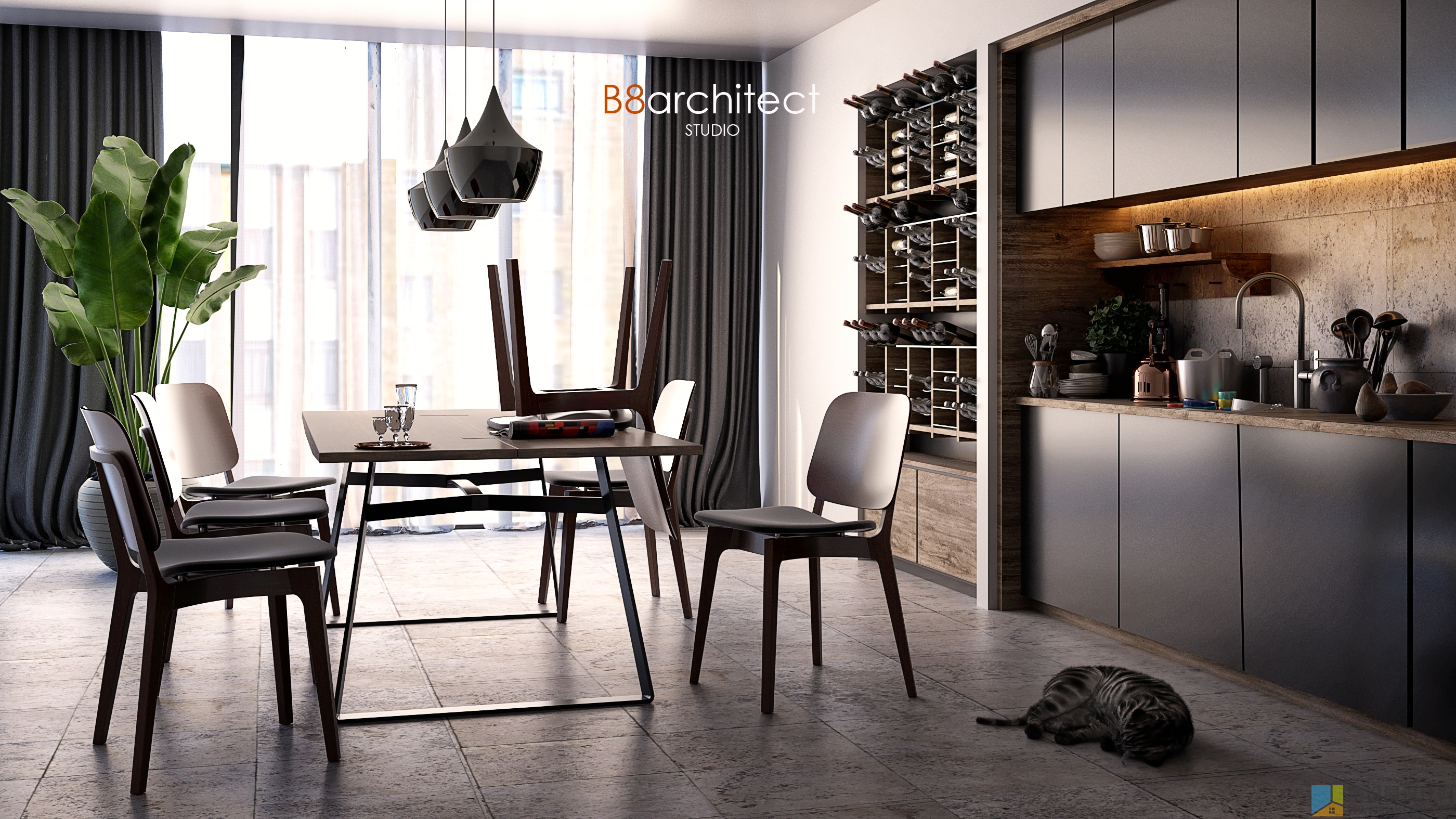 CR  MODELO 3D SKP Chare by B8studio-1