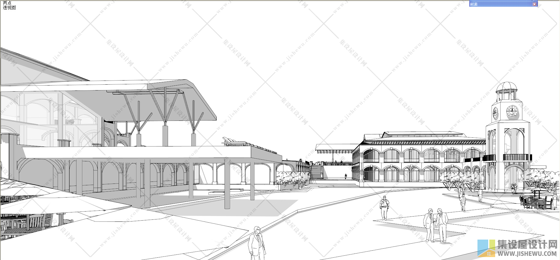 西班牙风格会所建筑-4