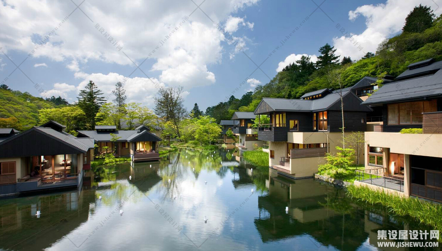 仿轻井泽虹夕诺雅温泉度假村-2