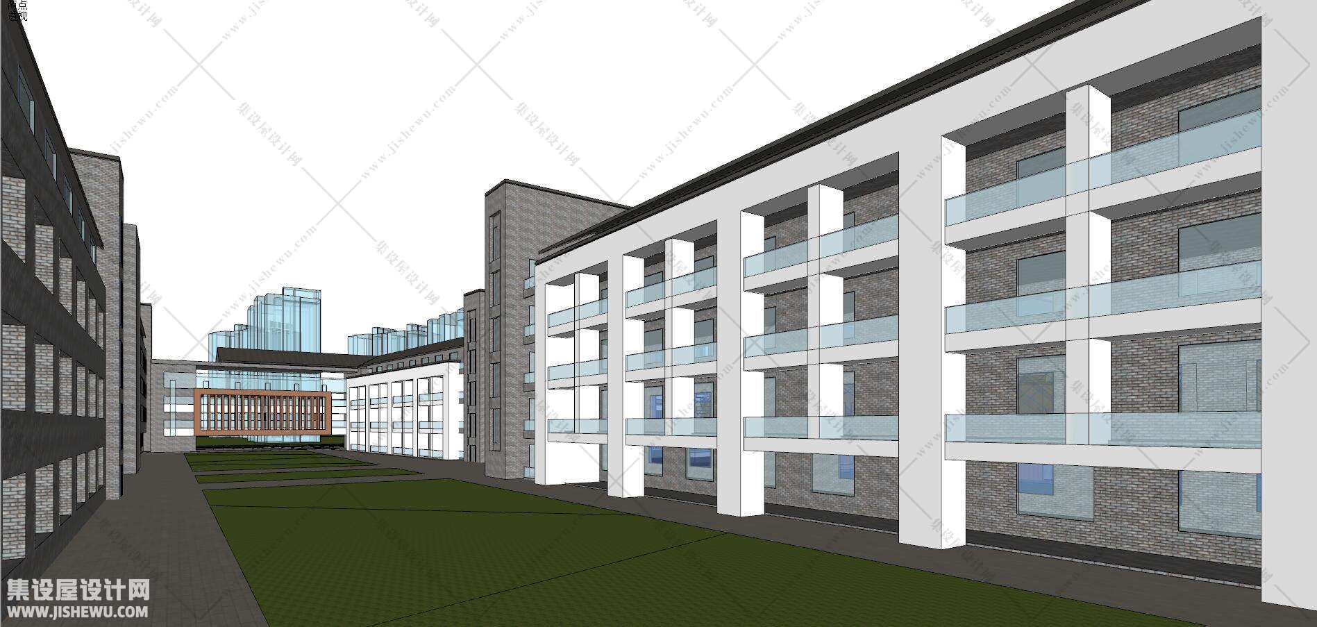 宁远一中 中学方案 上海交通大学规划建筑设计有限公司-16