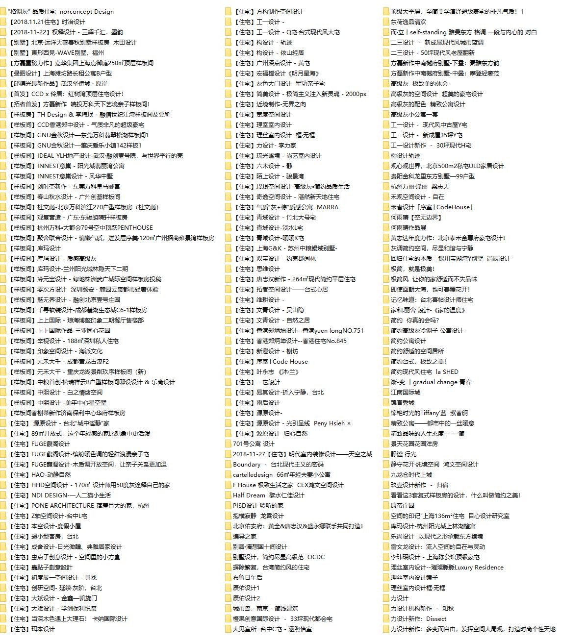 2019拓者高清 家装别墅 案例集 重磅发布！