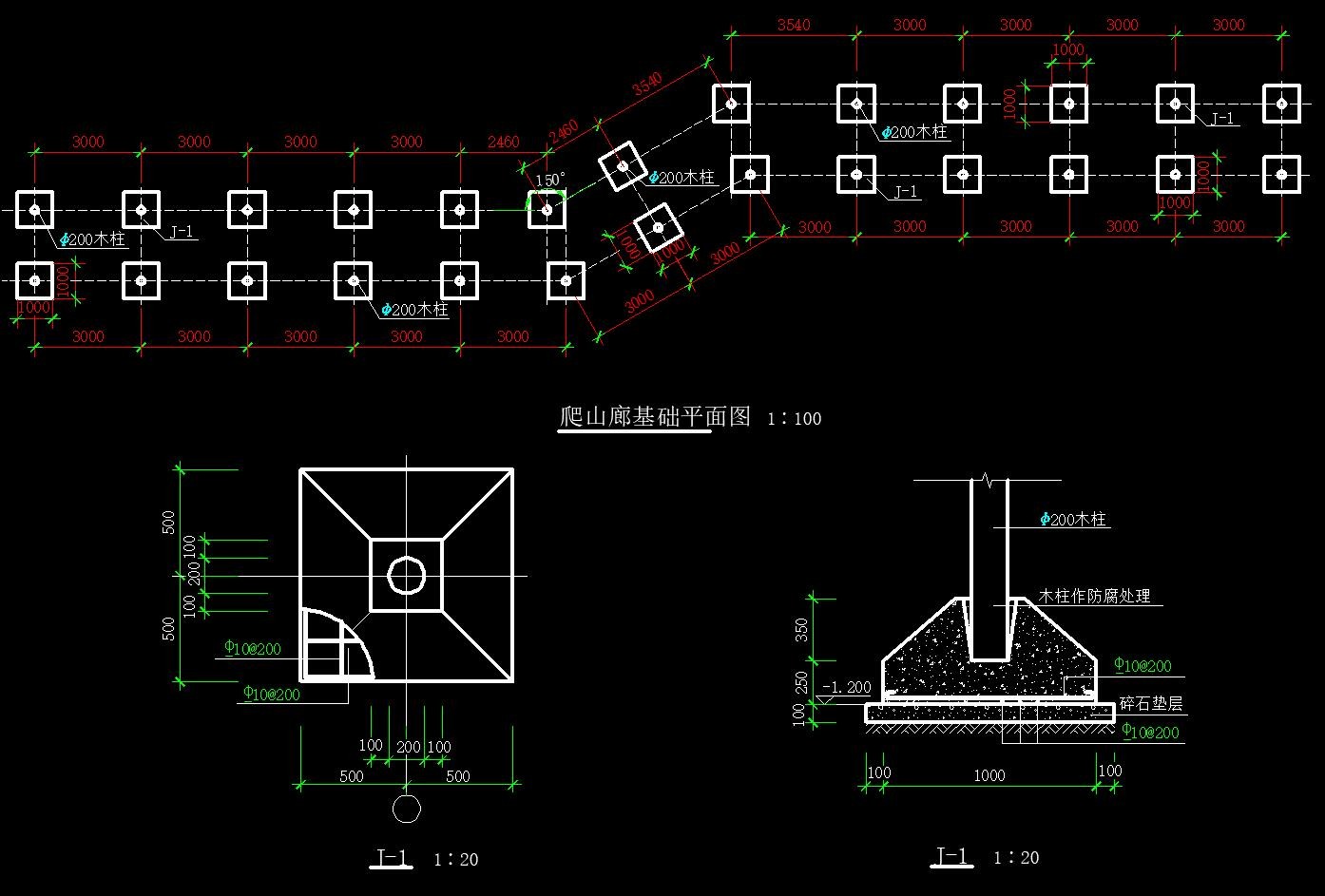 室外园林古建模块|数百种CAD平面树图例|园林节点样图-17