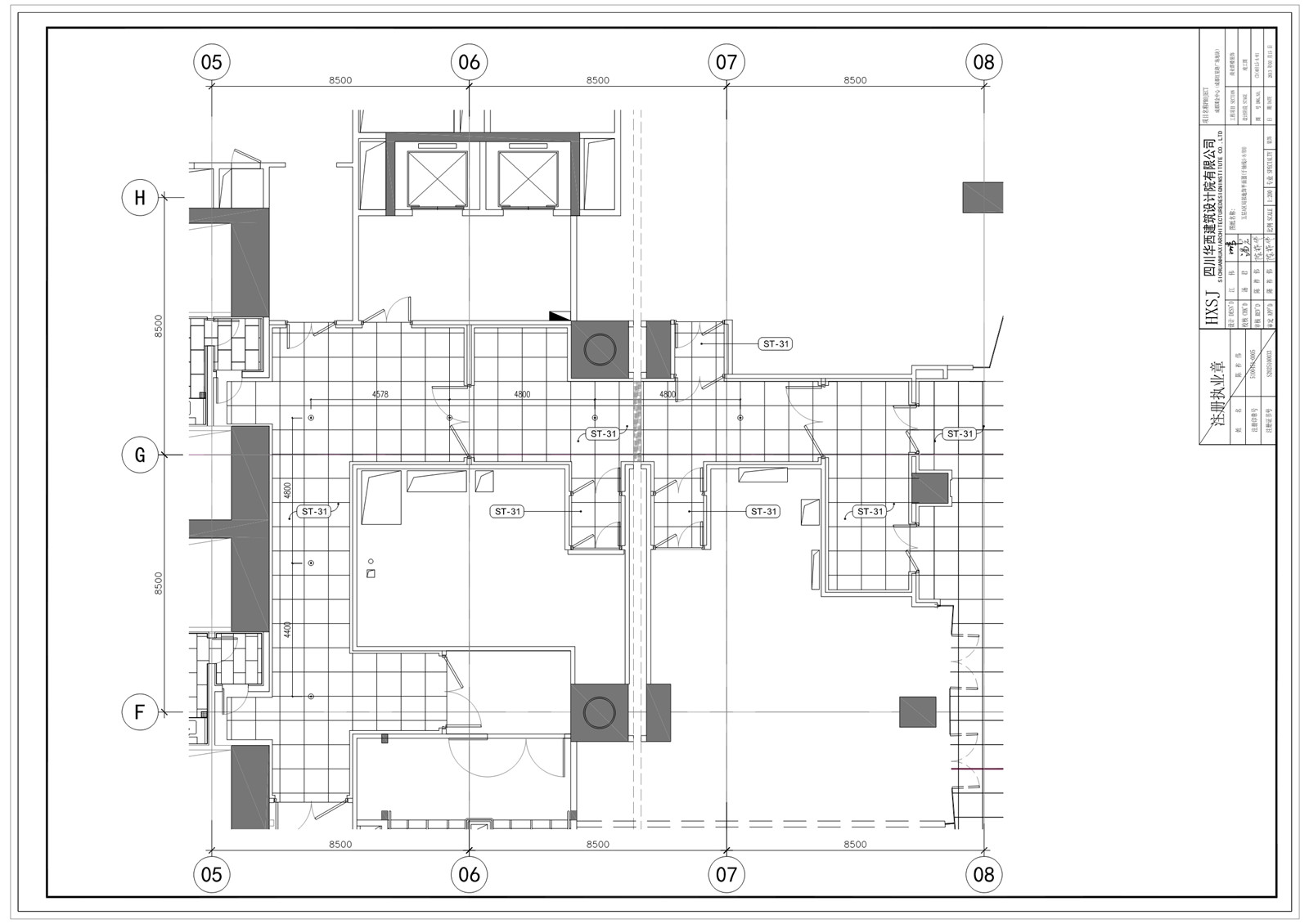 【贝诺BENOY】成都IFS - 国际金融购物中心丨CAD竣工图+实景图丨3.1G-31