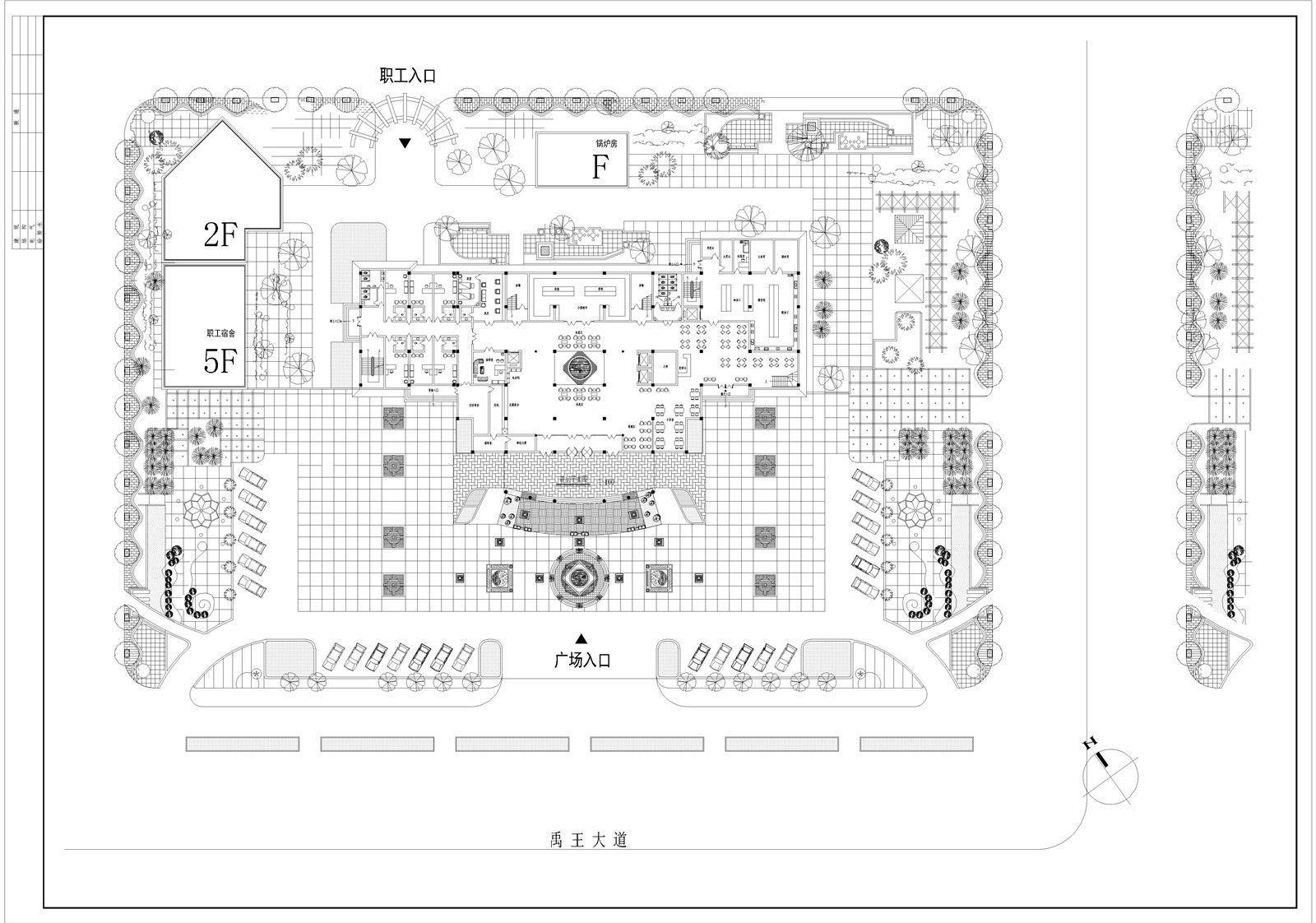 【高层建筑施工图】1300套高层小区施工图 小区多层高层户型住宅楼建筑设计施工图纸CAD设计立面大全套图库-24