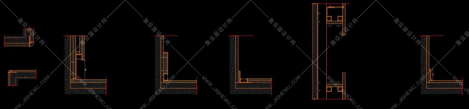 现代极简轻奢金属收口60款-3