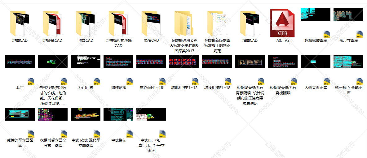 2020年最新CAD图库合辑-1