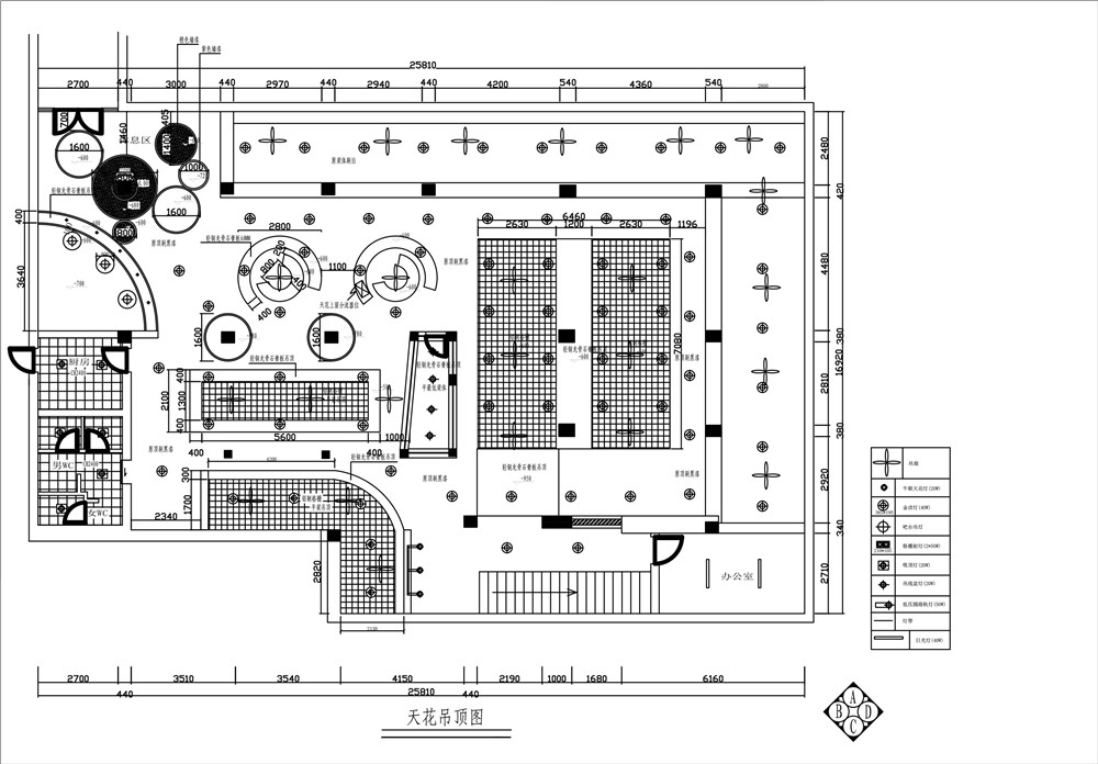 27套网吧施工图+186套网吧效果图-4