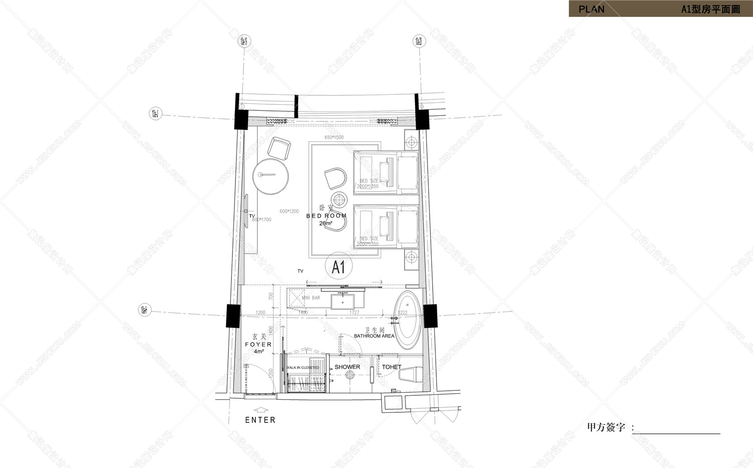 三亚鸿洲游艇国际酒店(这套很全，效果图大图，施工图，材料表，家具，洁具都有662M)-10