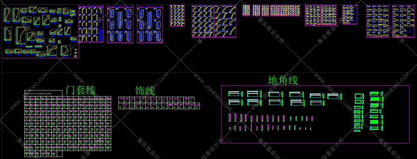 最全的CAD平立面、工装家装综合图库-72