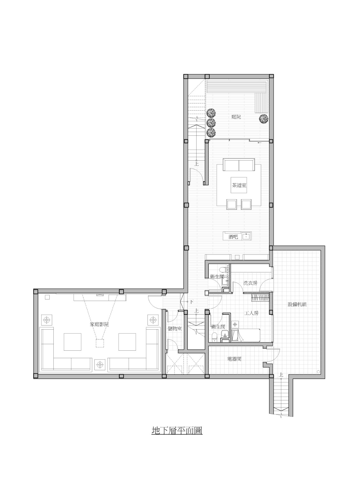 上海九间堂C3型别墅样板房施工图-10