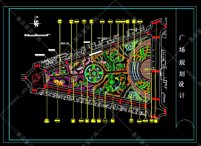 广场景观CAD平面图145套-49