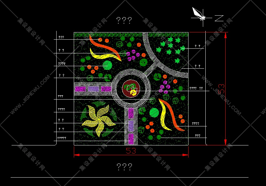 广场景观CAD平面图145套-28