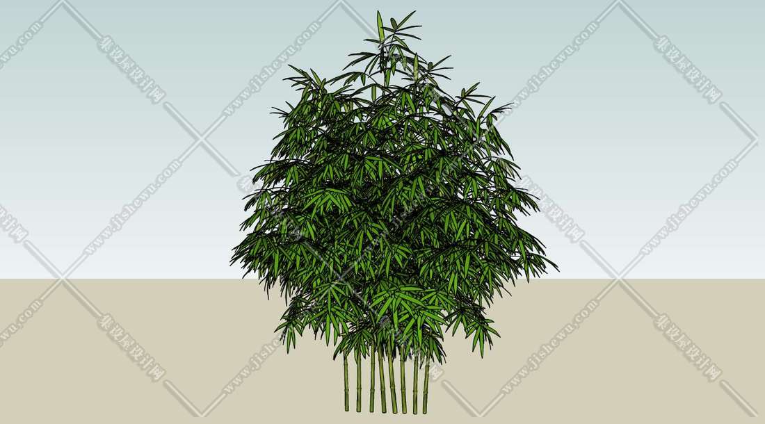 树木 植物 su模型-1