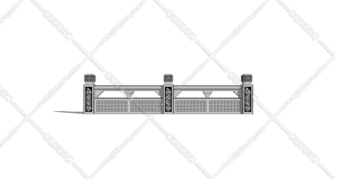 中式栏杆-1