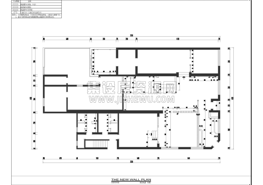 连锁火锅丨效果图施工图详情-3