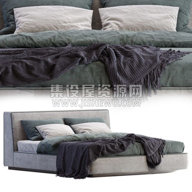 床具 双人床 Bed-1