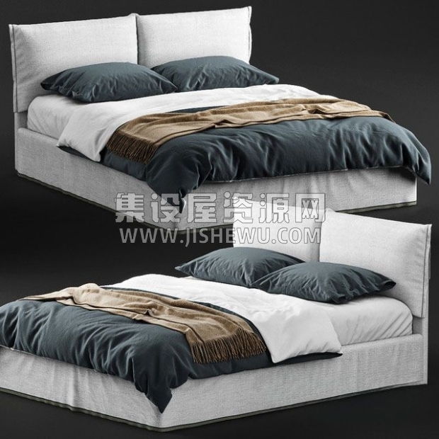 床具 双人床 Bed-1