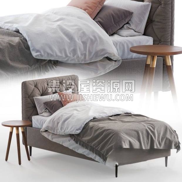 床具 双人床 Bed-1