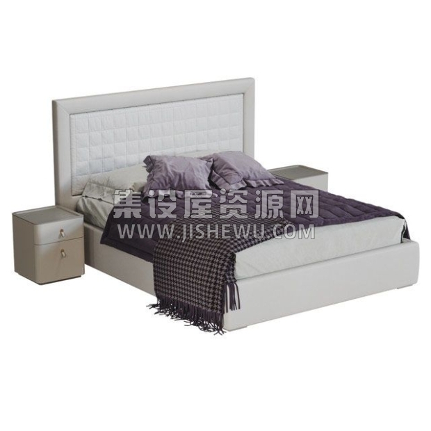 床具 双人床 Bed-1